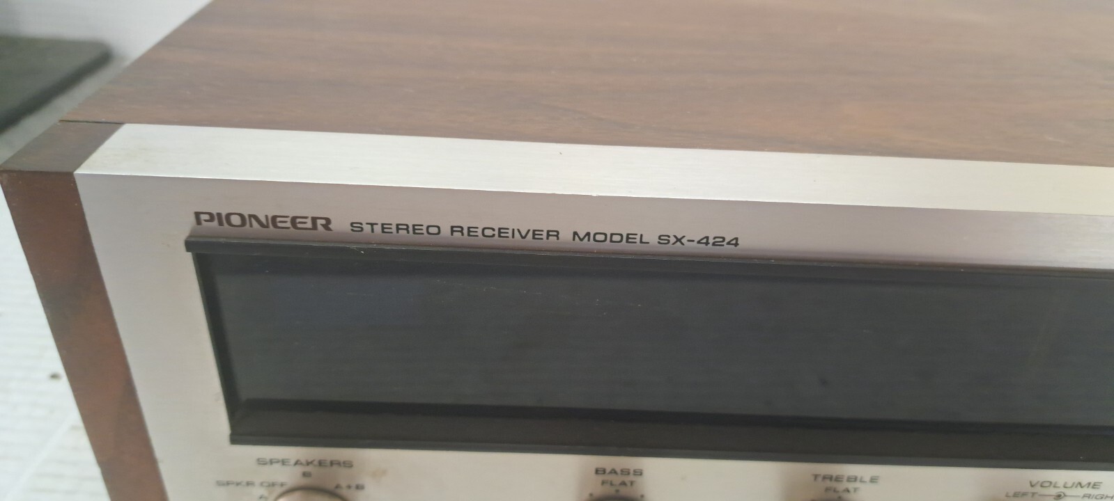 Vintage PIONEER Model SX-424 AM FM Stereo RECEIVER – Works Great SEE VIDEO