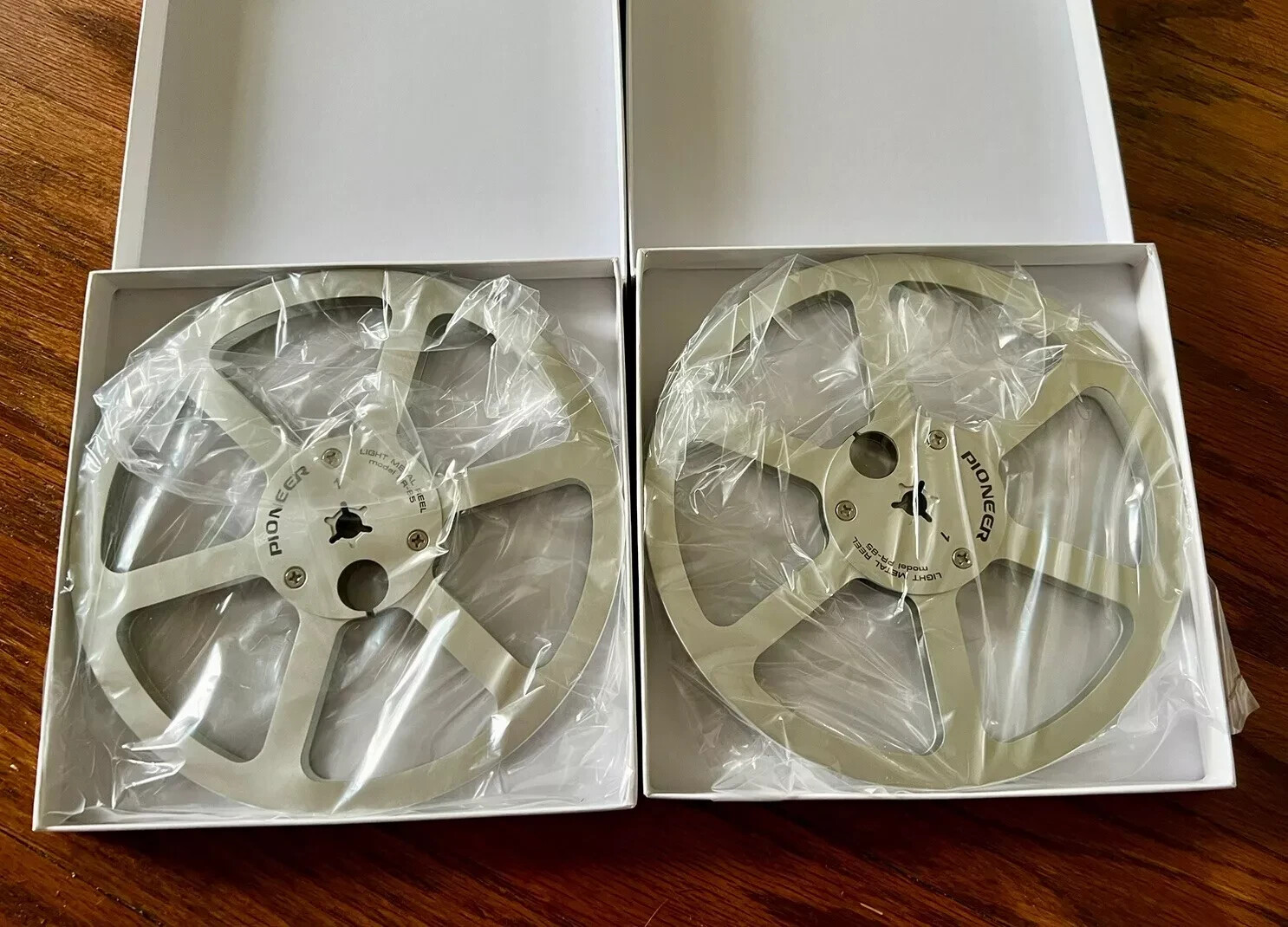 7 Inch Metal Reels Aluminum Pair For Pioneer Reel To Reel RT-707