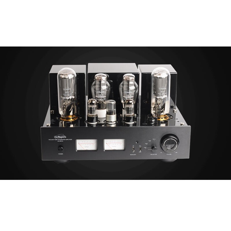 Line Magnetic Audio LM-508IA 48W+48W Tube Amplifier Integrated Amp w/ 2 VU Meter