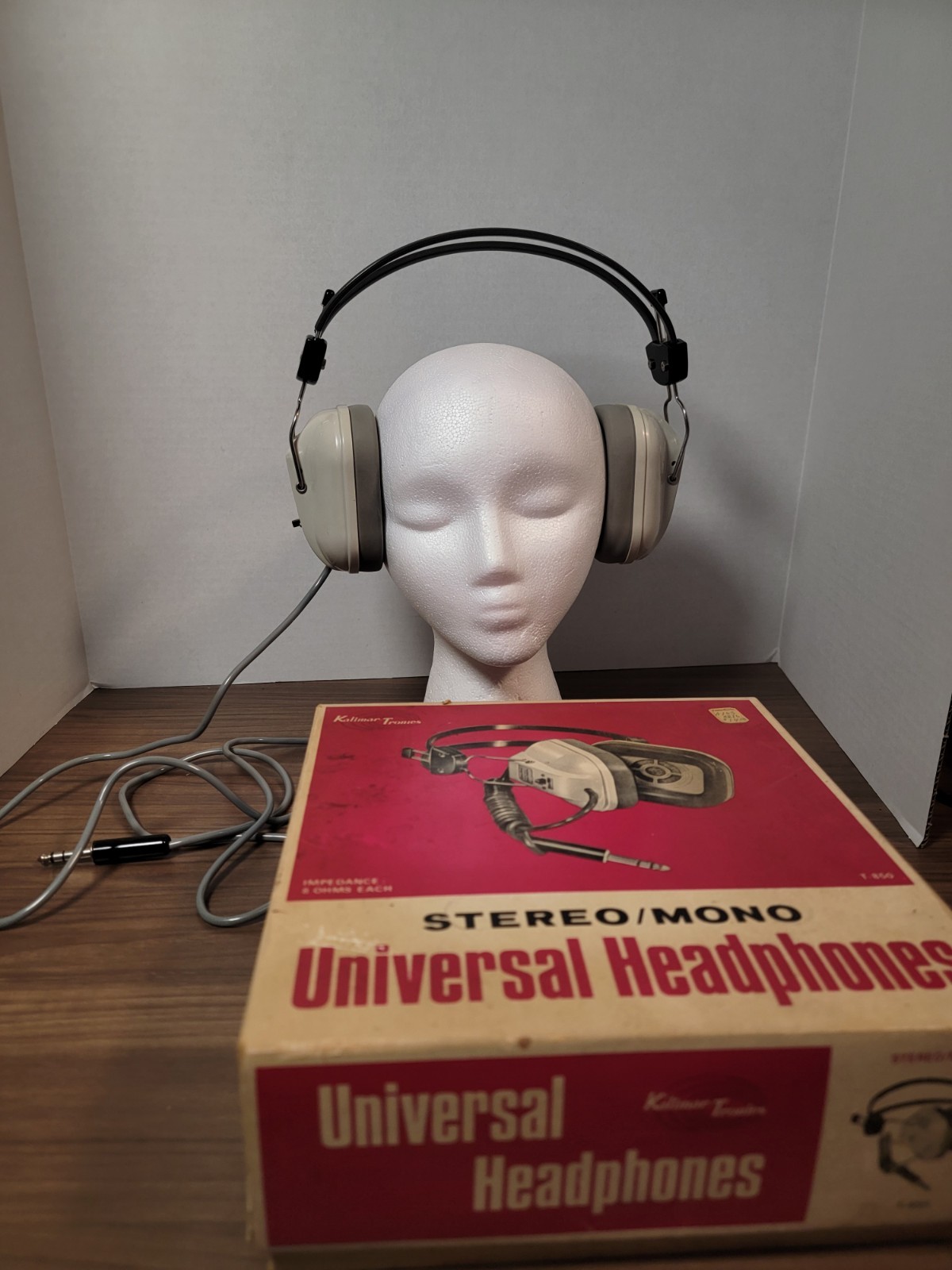 VTG Kalimar Tronics T-850 Stereo Mono Universal Headphones Tested