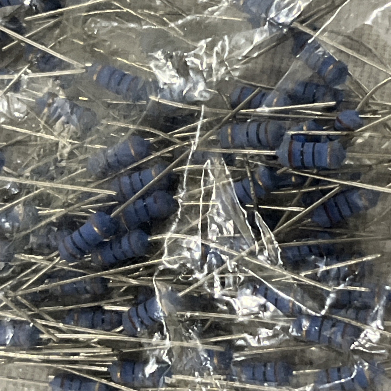 Vintage Mixed Lot Of Electronic Components Resistors Capacitors Transistors TV