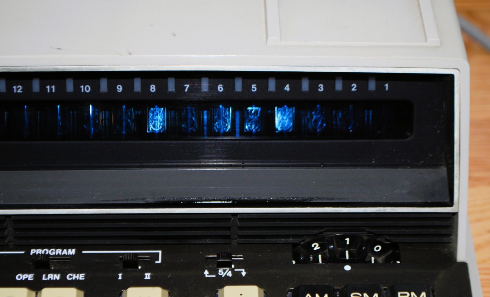Vintage 70’s Canon Canola 164P Desktop Calculator Nixie Tubes old Computer Japan