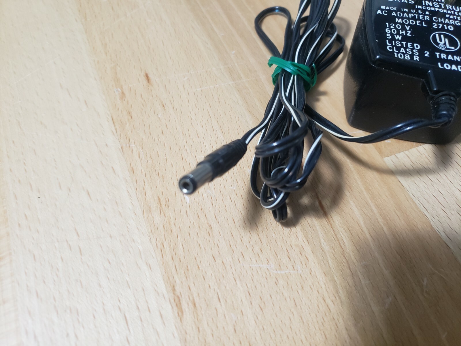 Vintage 1974 Texas Instruments AC Adapter Model 2710 for TI-1500 and more