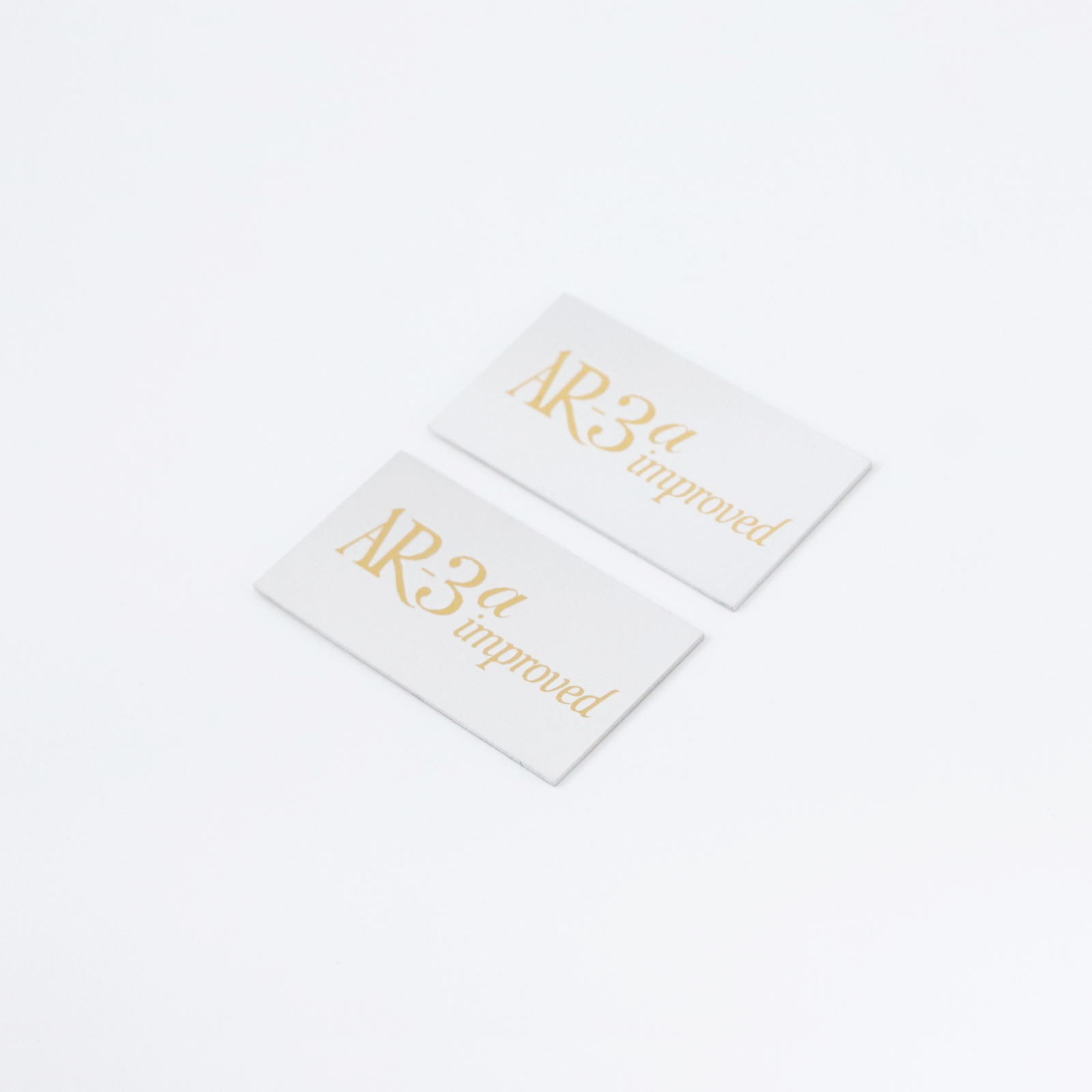 AR-3a improved Acoustic Research Speaker Badge 49mm(1.93″)X26mm(1.02″) GOLD