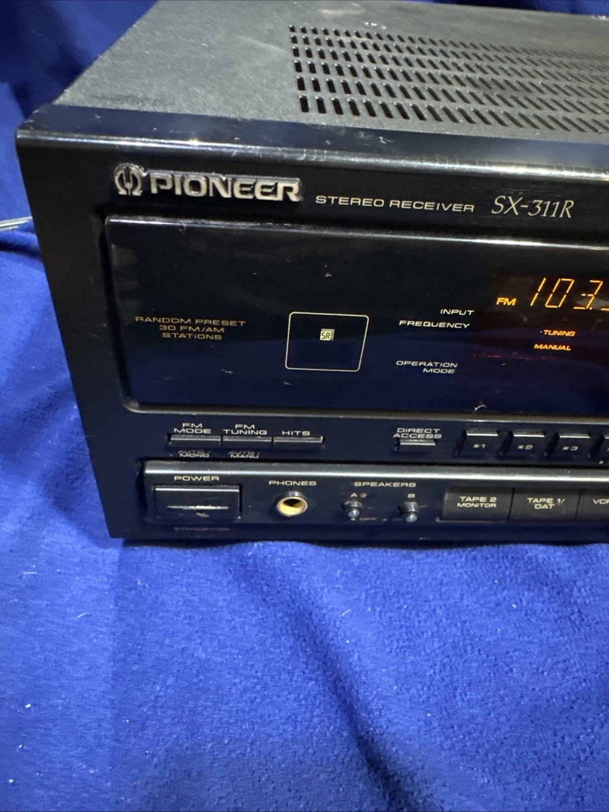 Pioneer Stereo Receiver FM/AM Model SX-311R
