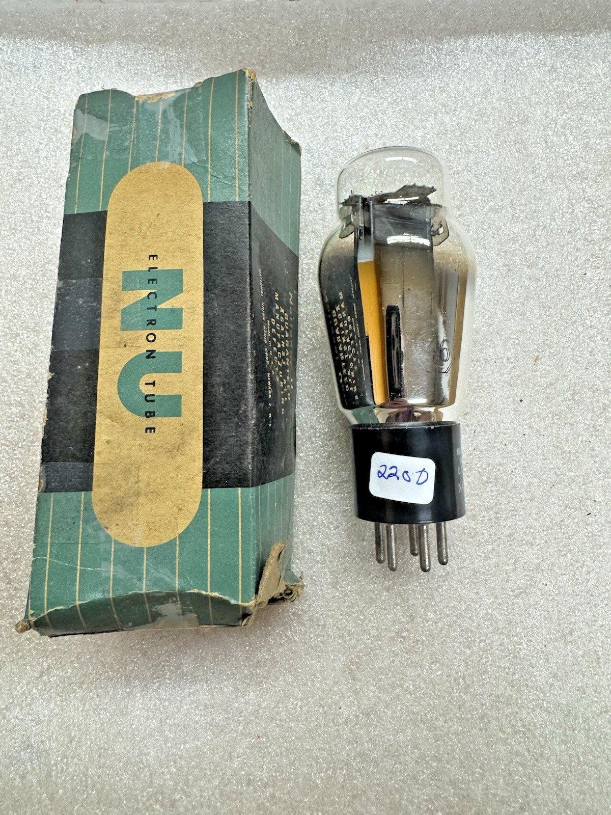 National Union 46 Tube NOS NIB