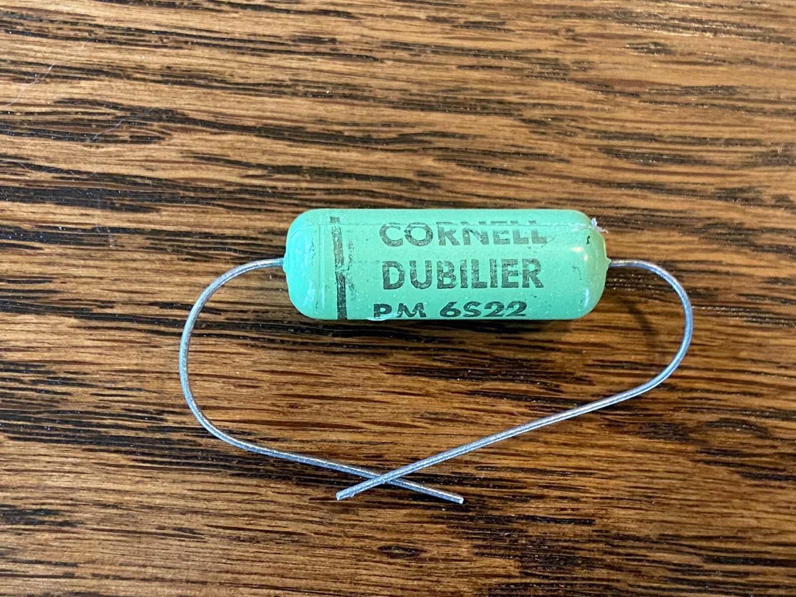 NOS Cornell Dubilier GREENIE .022 uf 600v Capacitor Tube Tone Cap TESTED (Qty A)