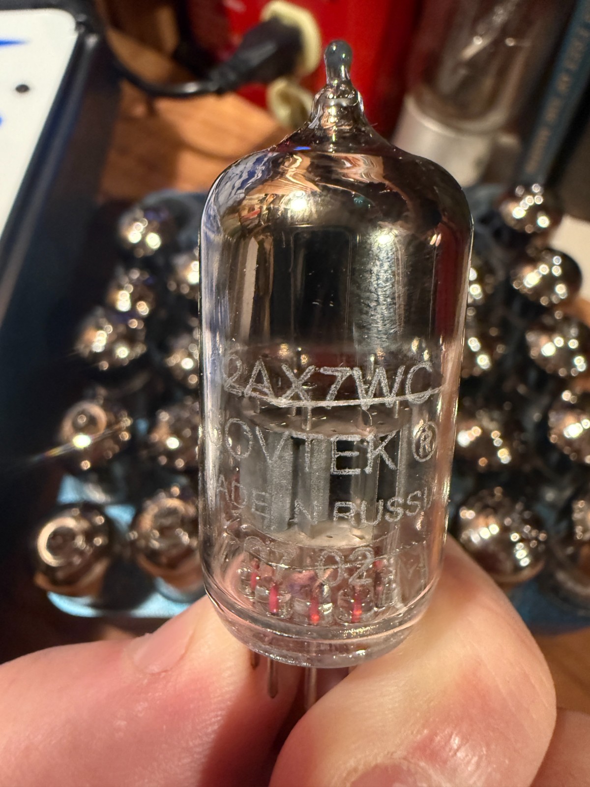 NEW Sovtek 12AX7WC Preamp Tubes ULTRA TIGHT MATCHED PAIR / LOW NOISE – Fast Ship