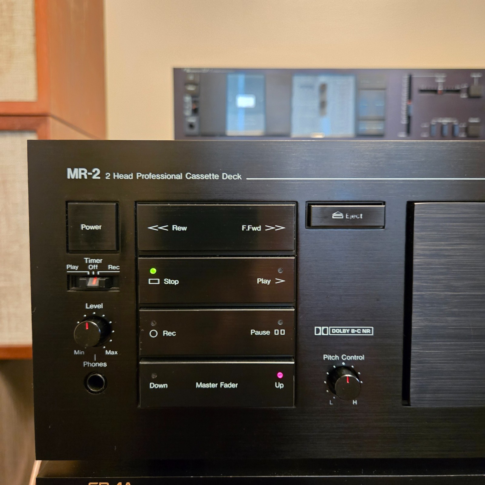 Nakamichi MR-2 Professional Cassette Deck. Fully Serviced. Works Great EXCELLENT