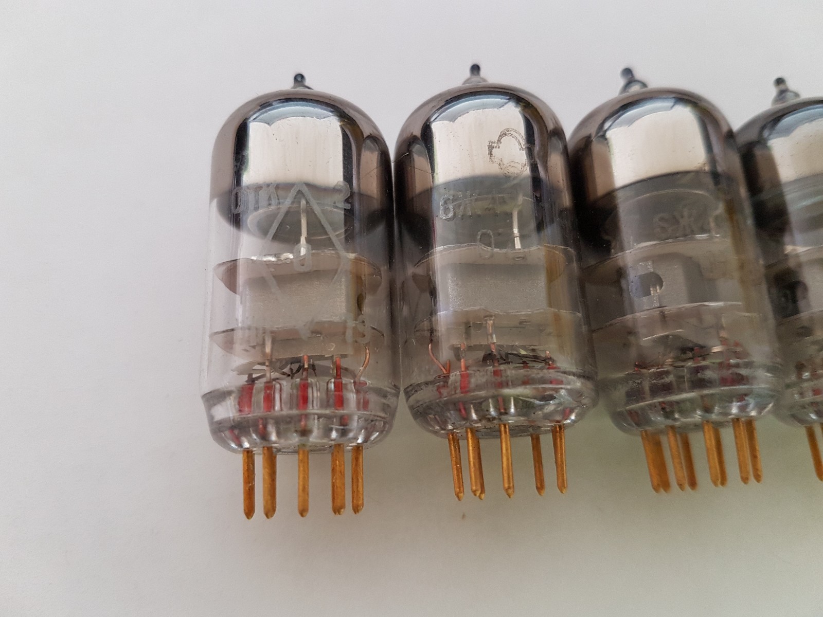 6J49P-DRU 6ZH49P-DRU GOLD Pins Military OTK HF pentode tube