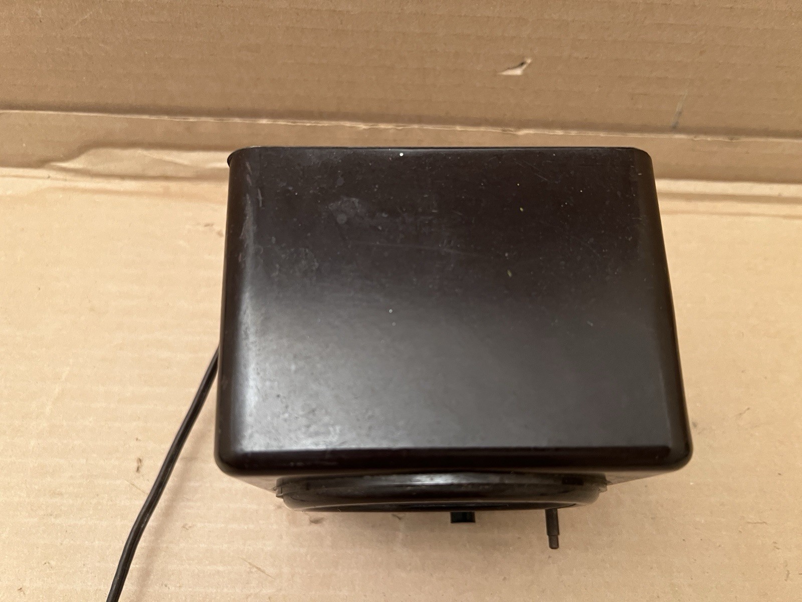 Vintage H.C. Thompson Clock Co Electric Stop Timer Bristol Conn USA