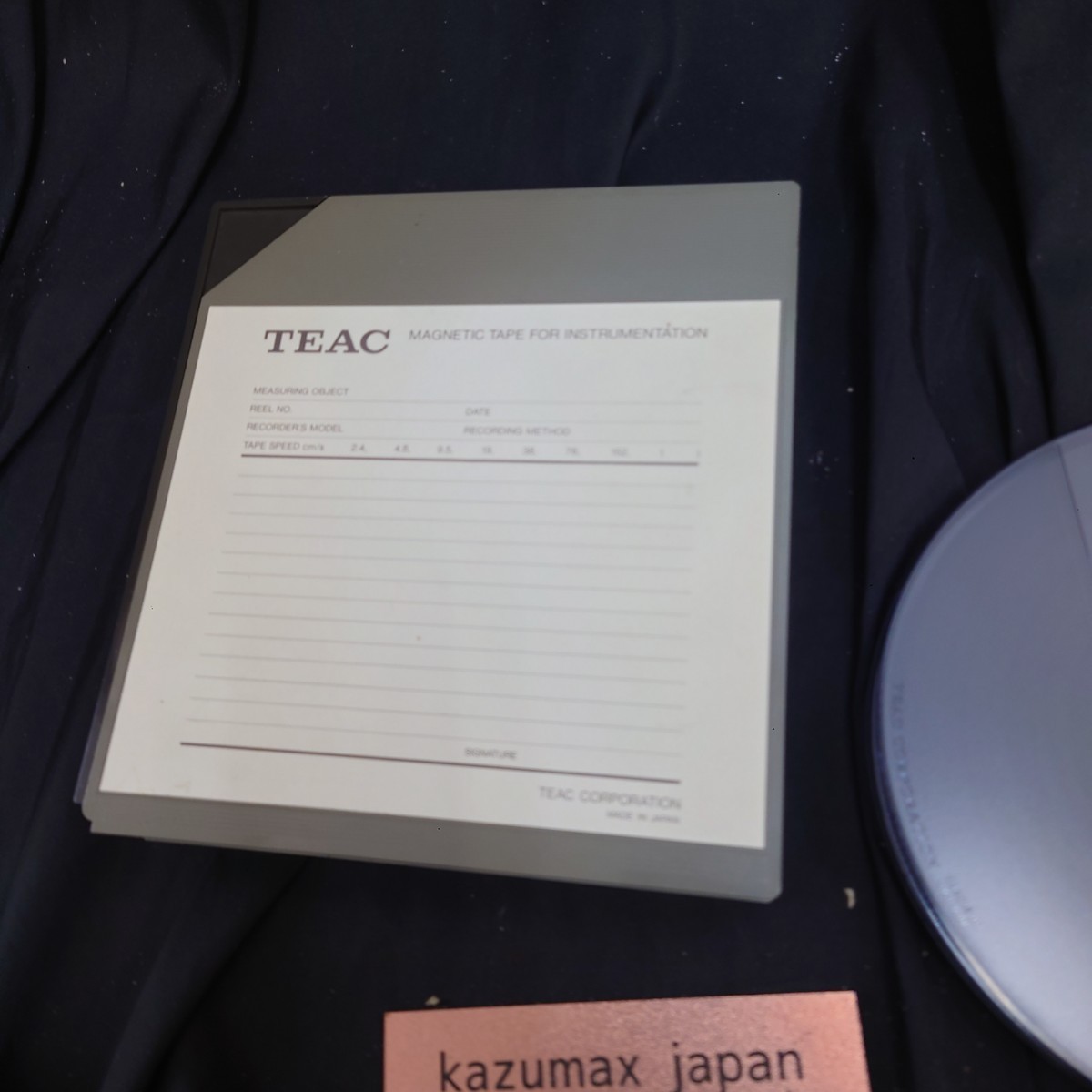 TEAC DT-400 Open Reel Data Tape Magnetic Reel Tape Tested Free shipping