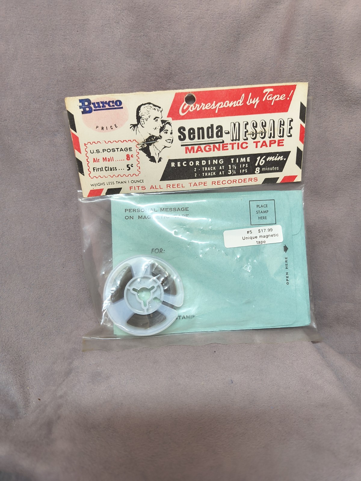 Vintage Burco Magnetic Tape