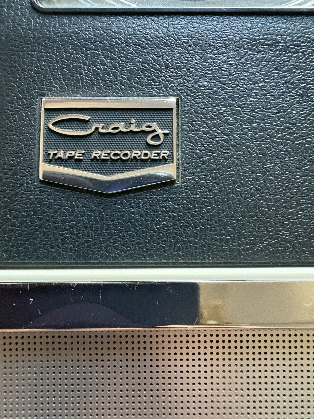Vintage Craig 212 Portable Reel-to-Reel Tape Recorder 7 Transistor Made in Japan