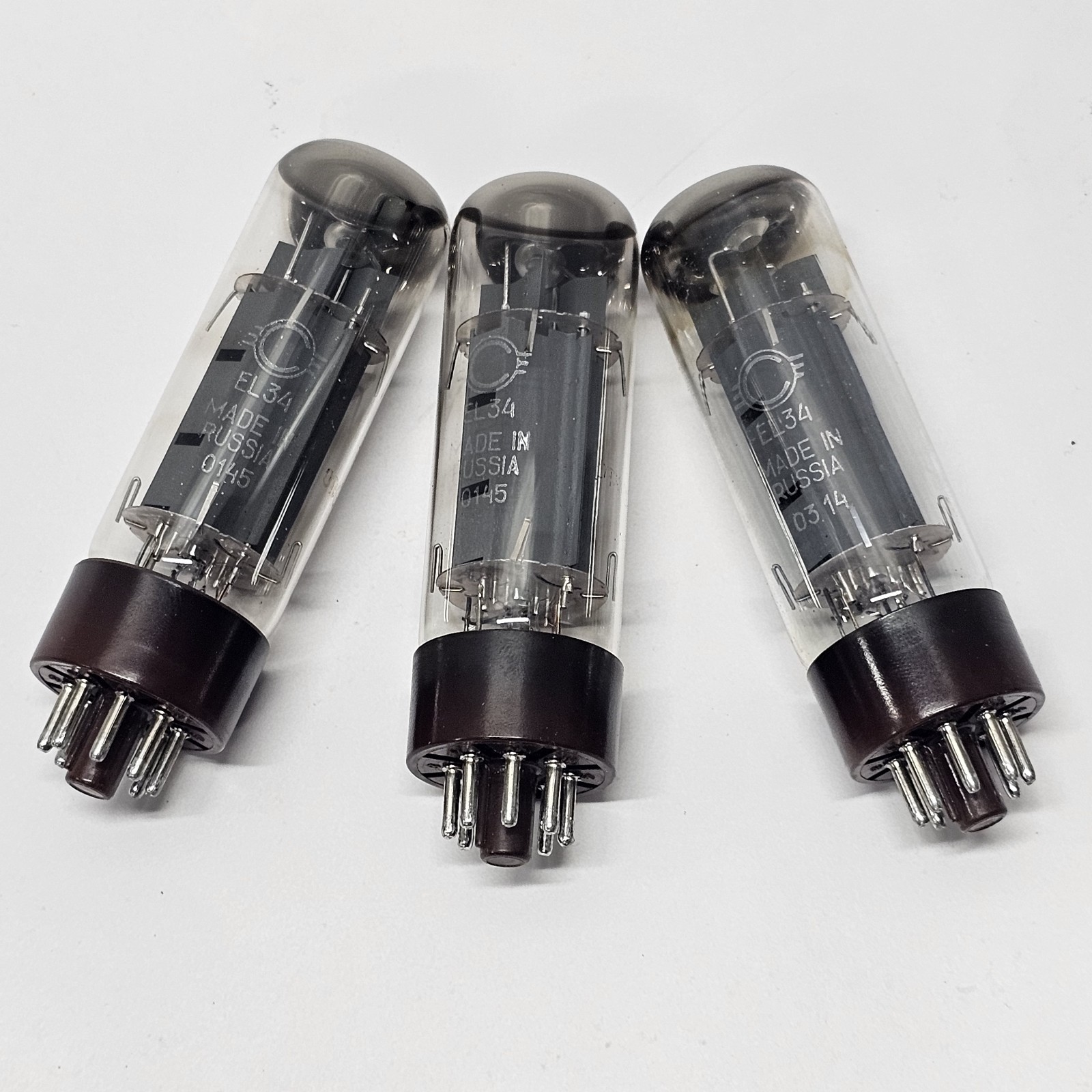 Vintage EL34 Vacuum Tube KT77 EL34 Brown Base Made In Russia