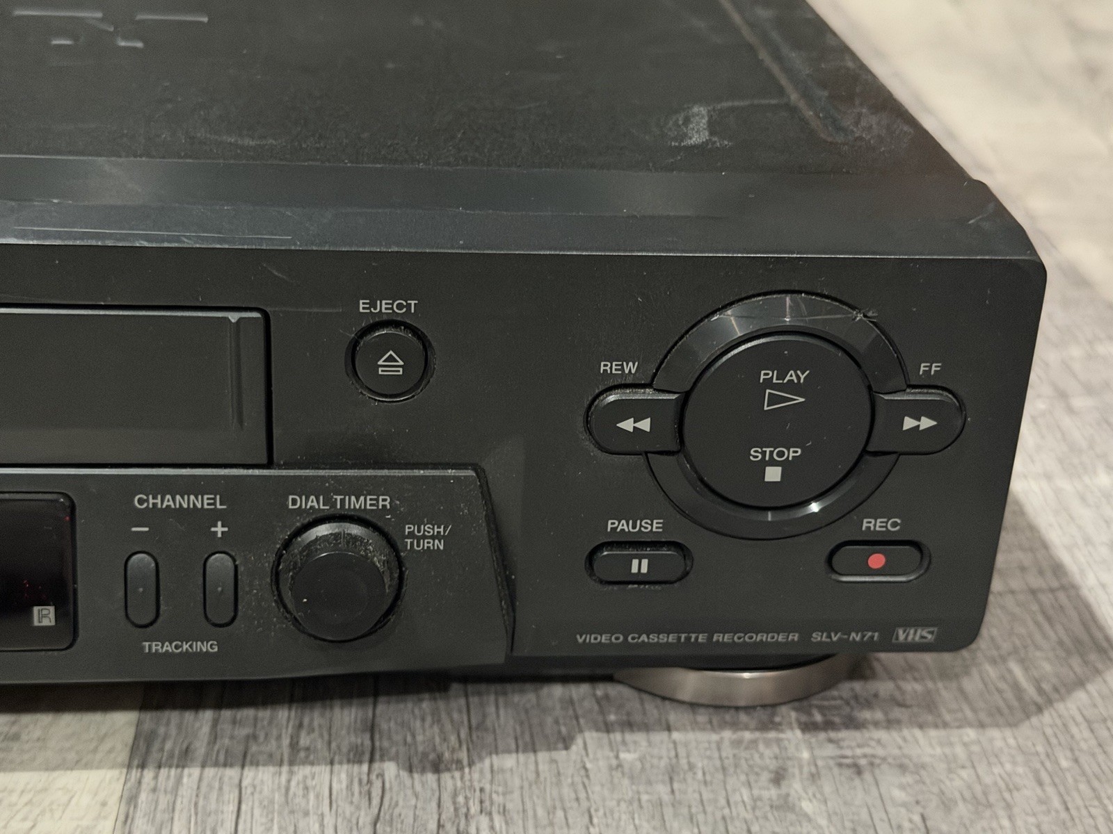 Sony SLV-N71 VCR 4 Head HiFi Stereo VHS Player Recorder W/ Remote/Cables-TESTED