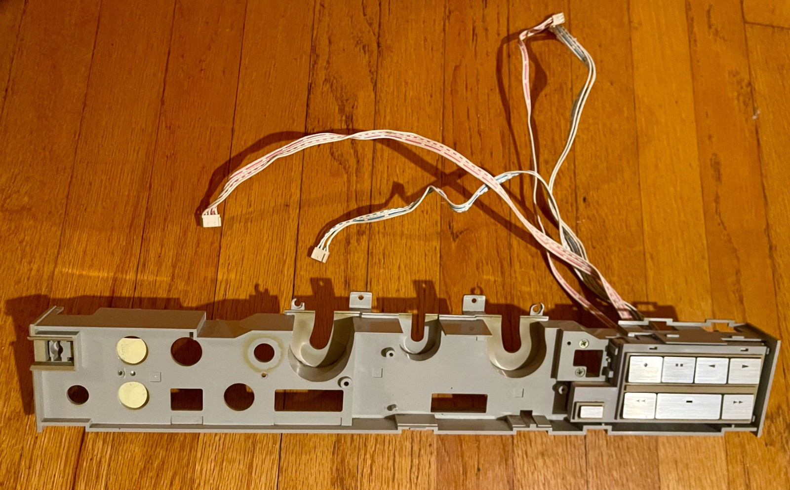 Akai GX-77 Reel Bottom Interior Front Plastic Control Panel w/Keyboard