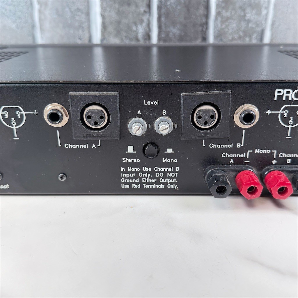 Hafler PRO1200 Professional Stereo Power Amplifier Rack Mount Tested