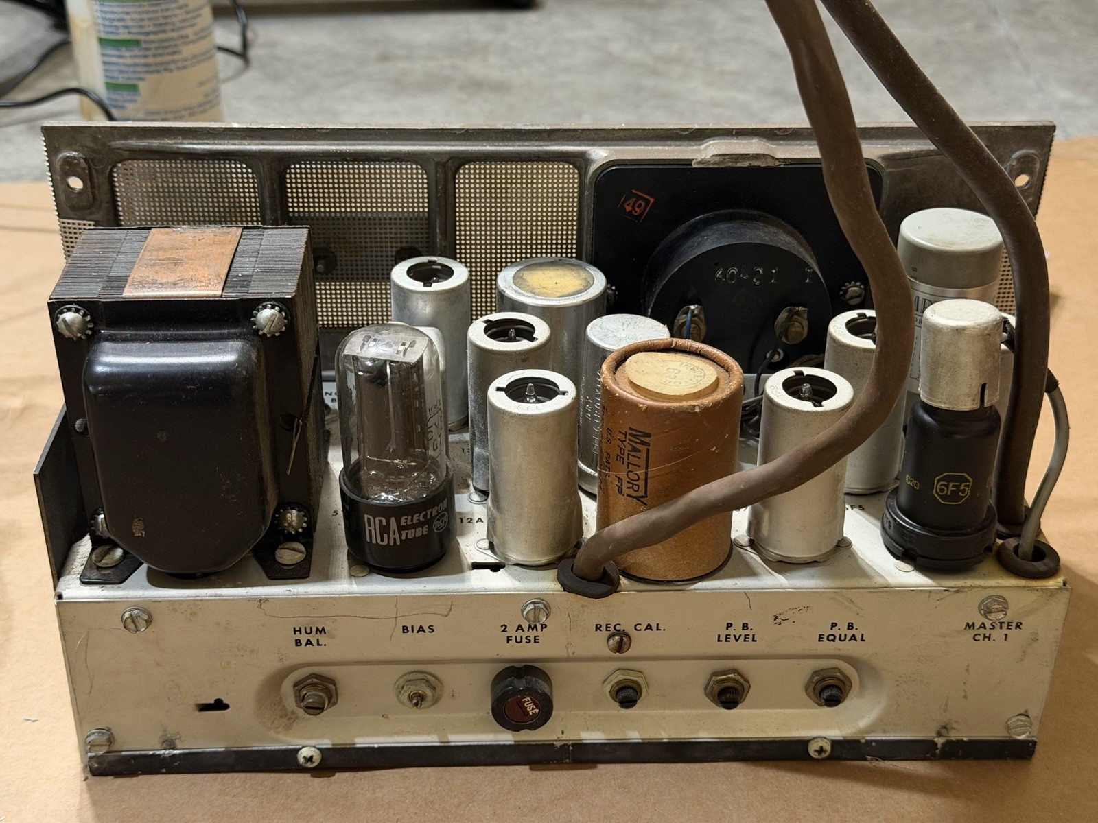 Ampex 601-2 Stereo Tube Reel to Reel Recorder – Working Transport Original Tubes