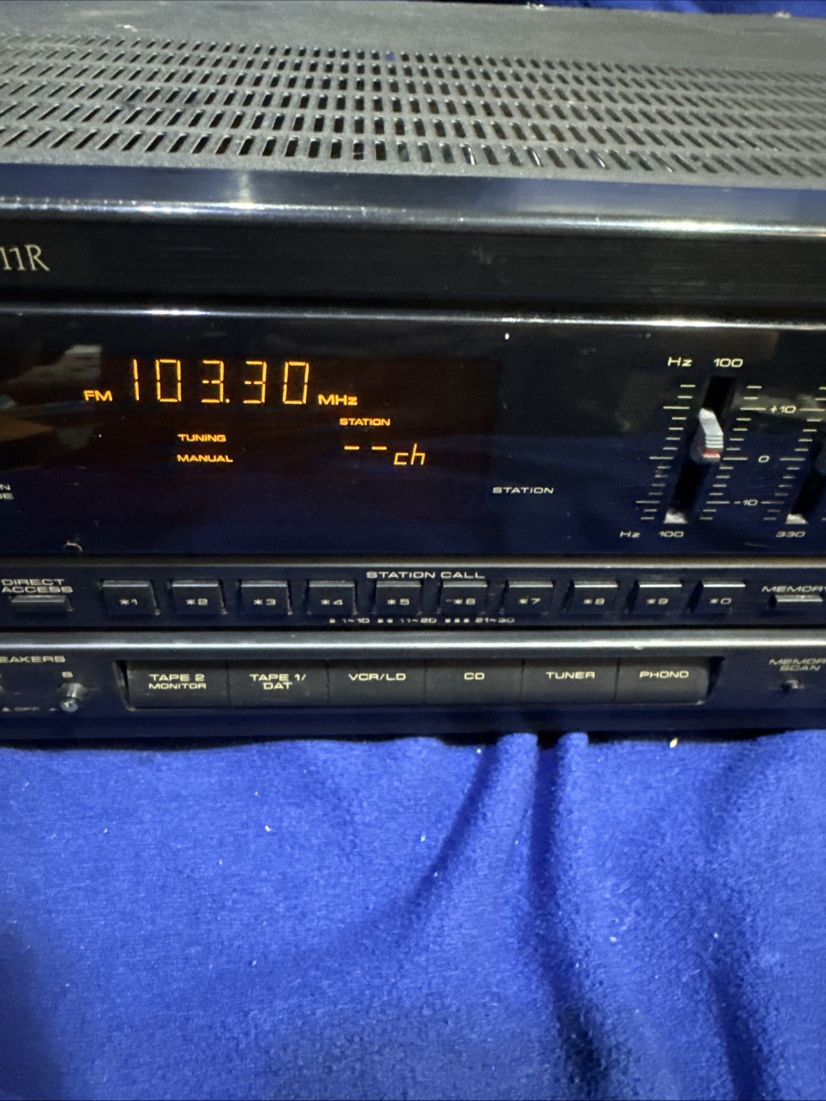 Pioneer Stereo Receiver FM/AM Model SX-311R