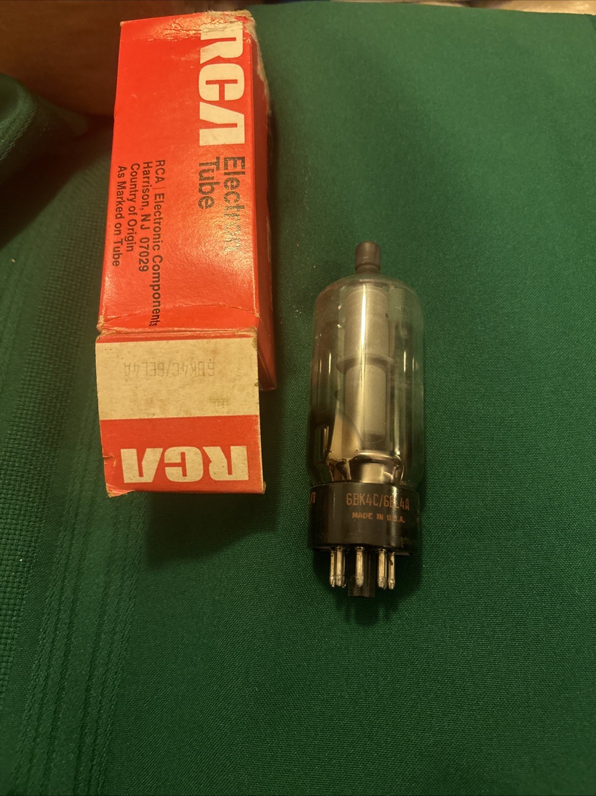 RCA NOS NIB 6BK4C/6EL4A Off The Charts Strong Triode Tube Preamp Amplifier Rare
