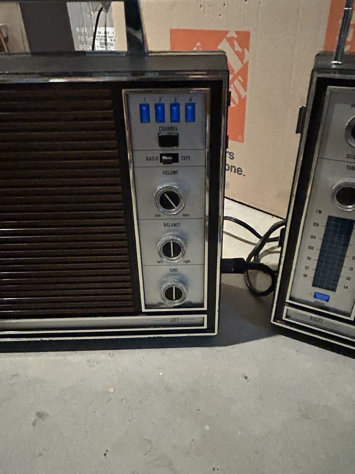 Readers Digest RD60 Vintage Portable Eight Track Am FM Radio Stereo Works