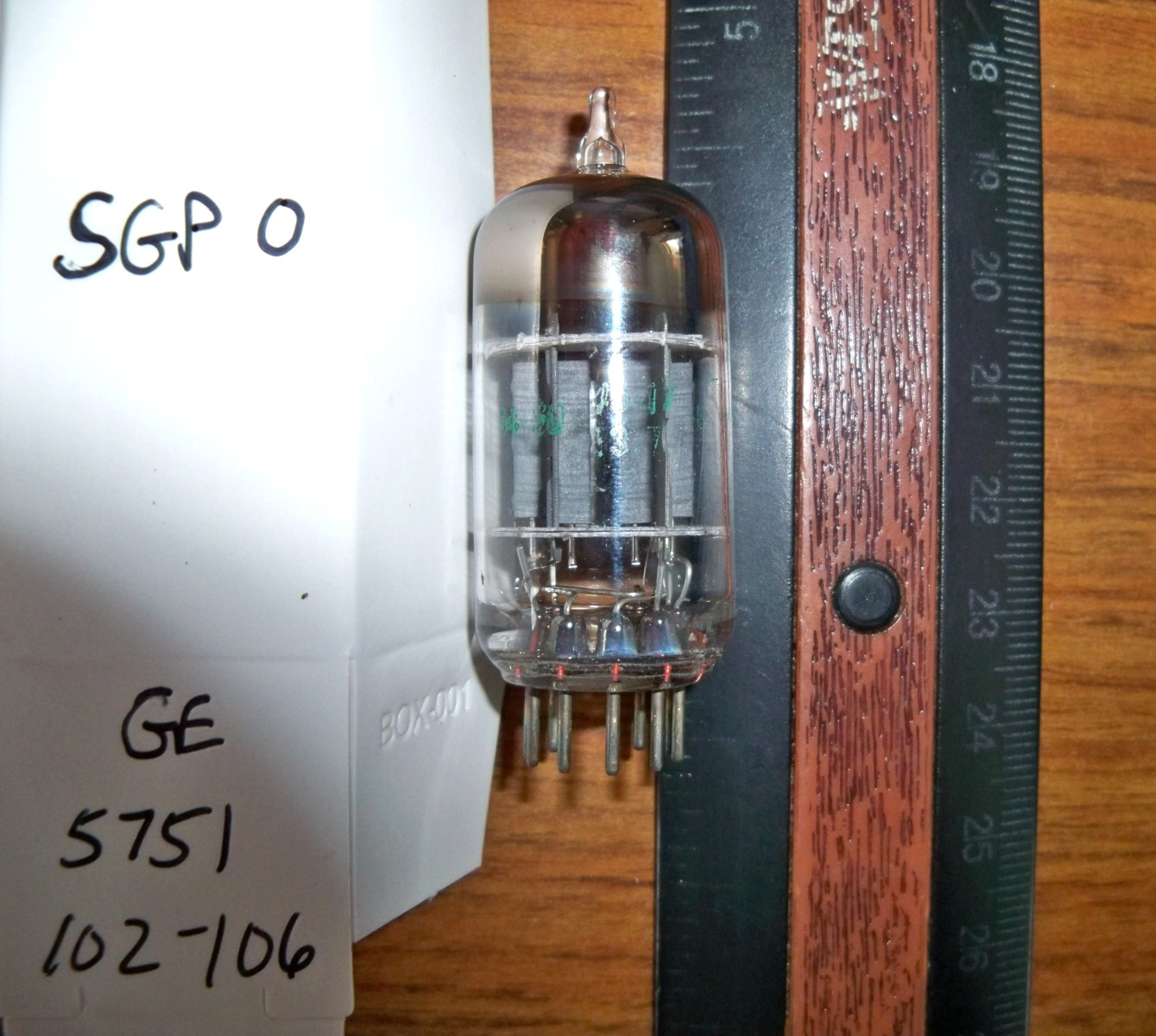 Strong GE Short Gray Plate O Getter 5751 Tube – 102/106