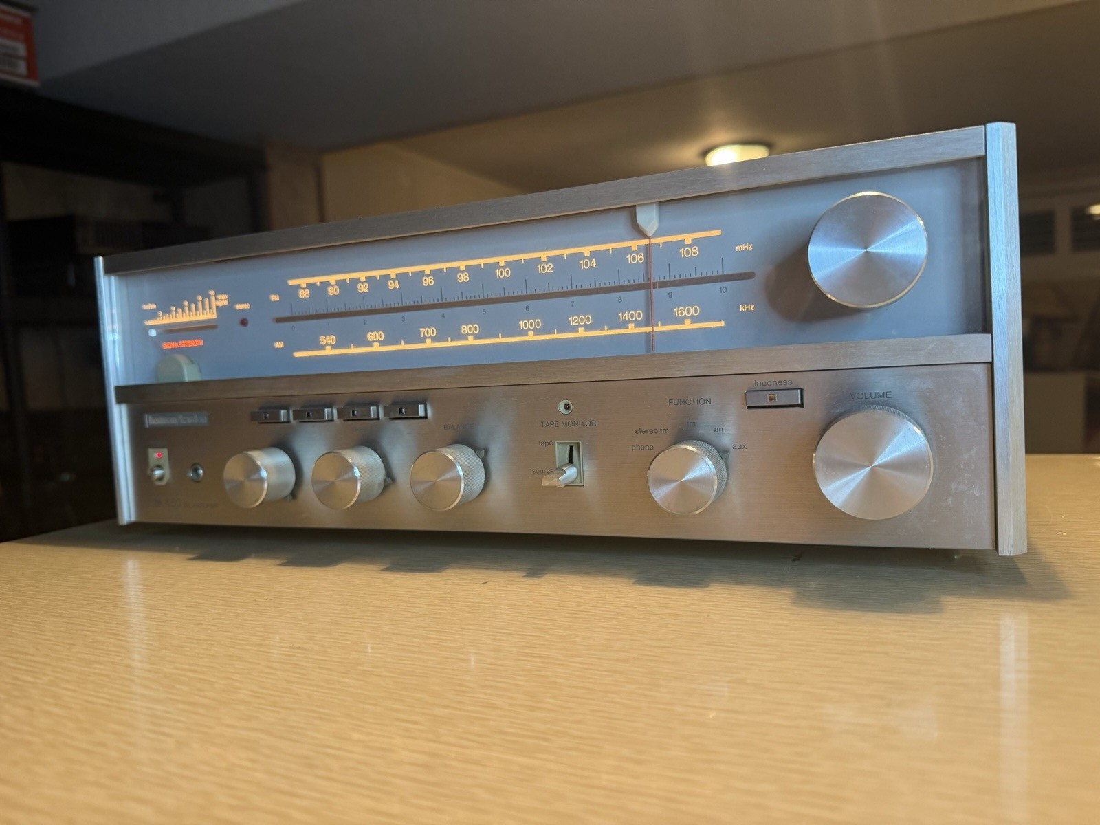 Vintage Harman Kardon HK 450 Receiver FULL Fresh Service Bulbs Replaced N Mint🔥