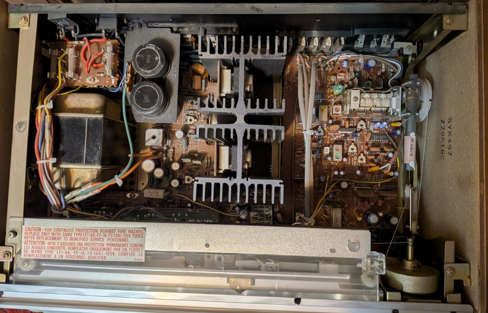 TECHNICS SA-500 Am Fm Phono STEREO RECEIVER