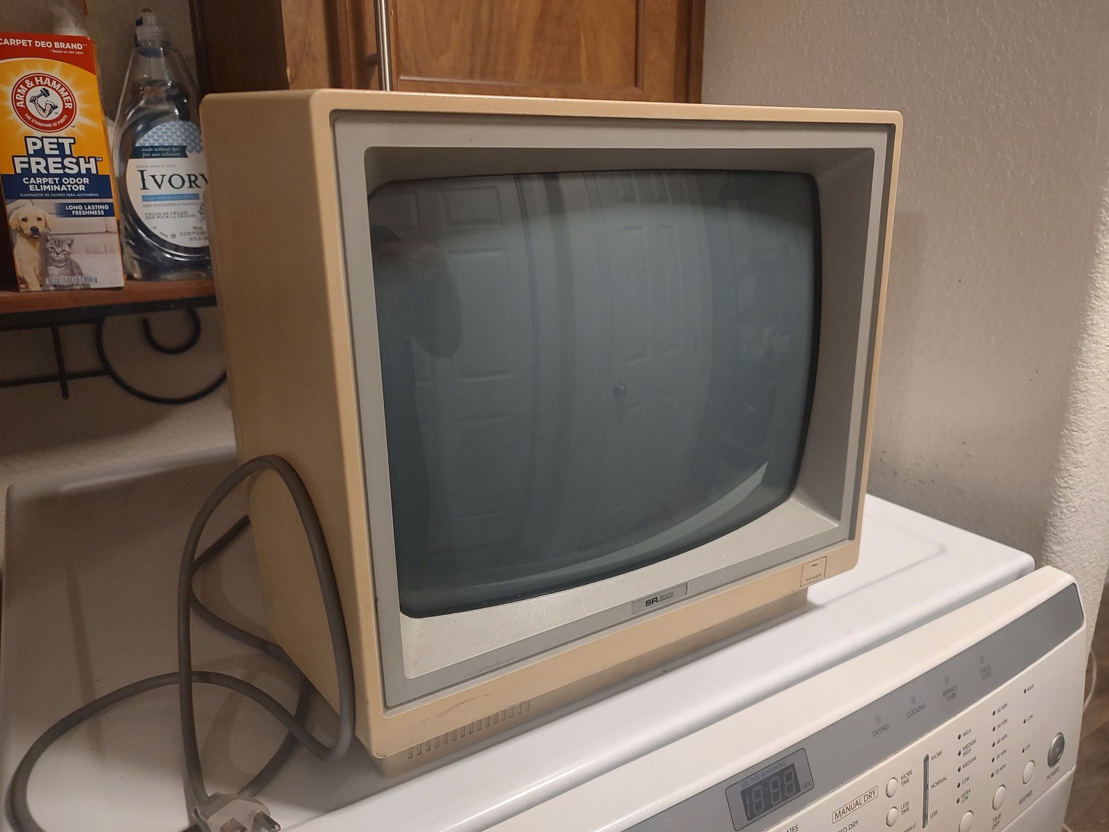 1986 Sears SR-3000 352.32540551 12″ CRT TESTED RGB Vintage Commodore Monitor