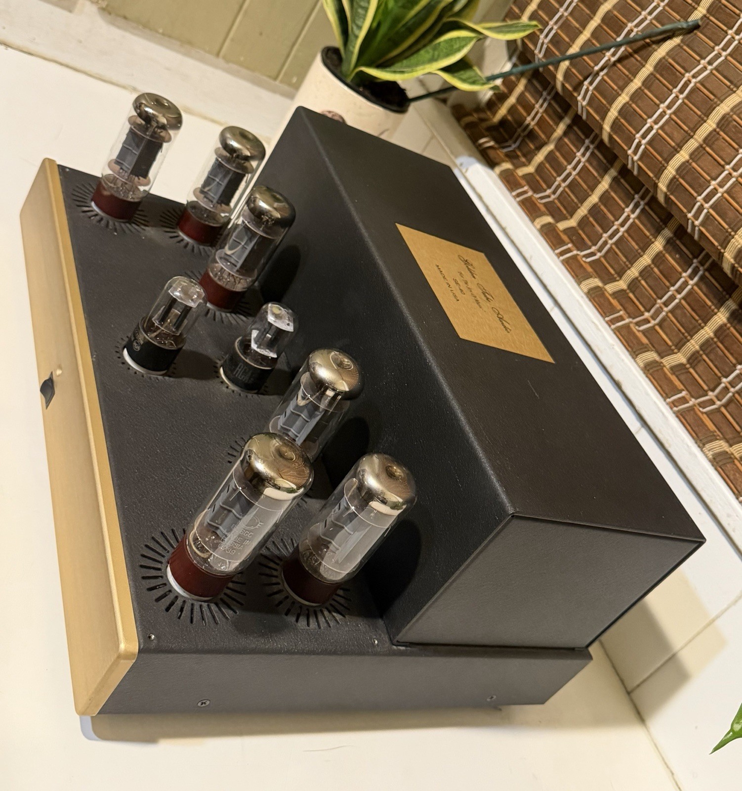 Golden Tube Audio SE-40 Power Amplifier W/ Sonic Craft Upgrade!