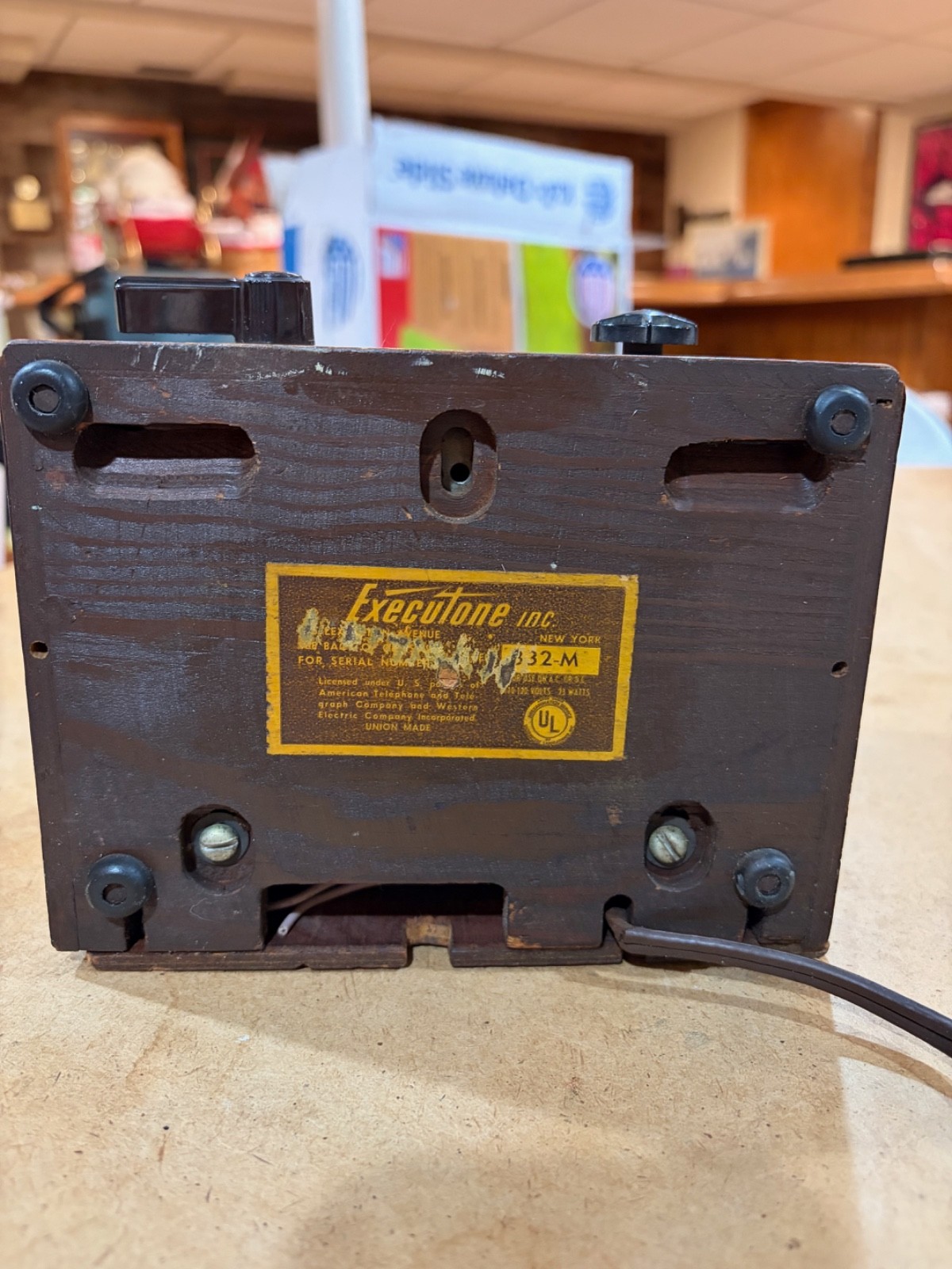 Executone Speaker Model 332-M