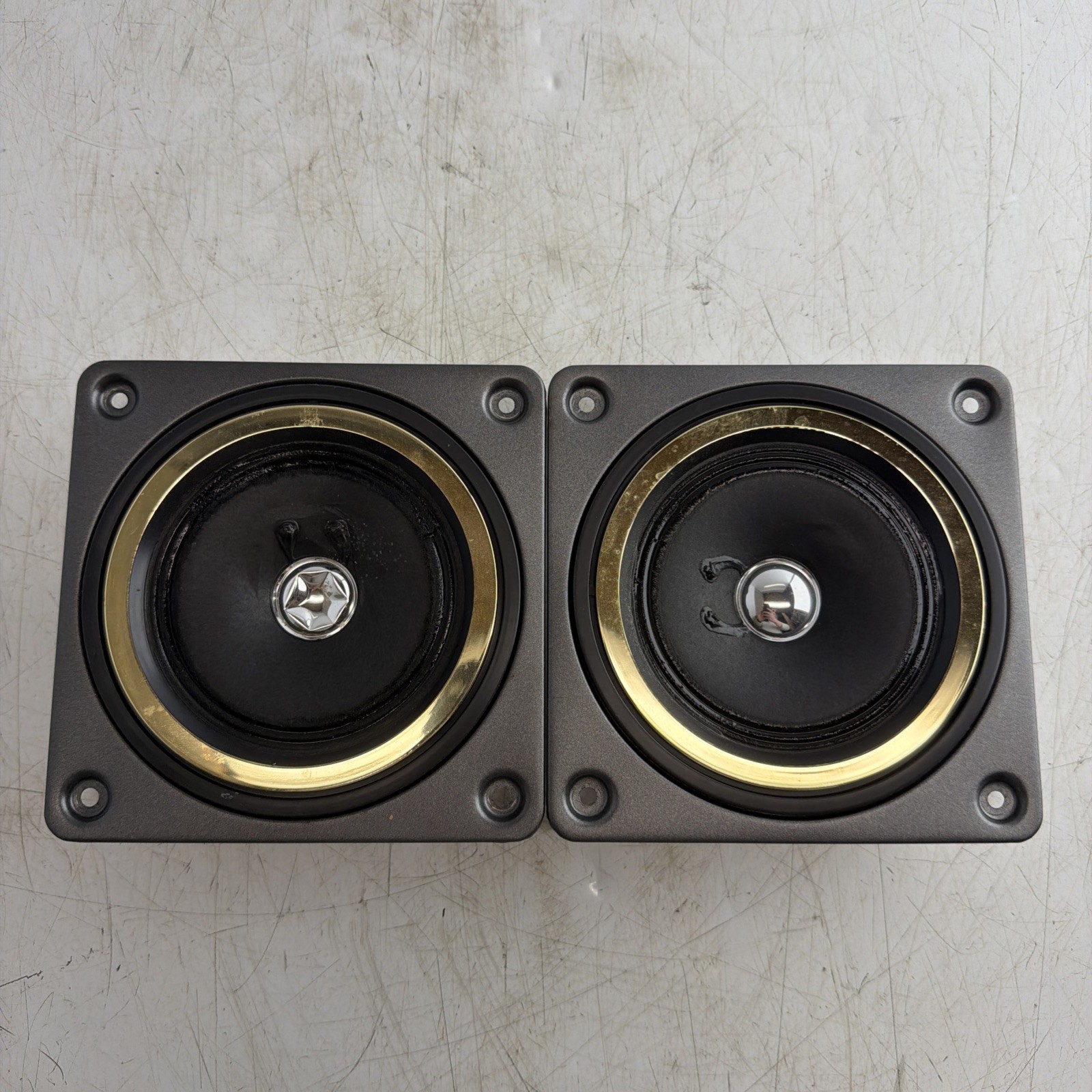 Vintage Fisher STV-724 Complete Speaker Driver Parts Lot 6 Speakers Working