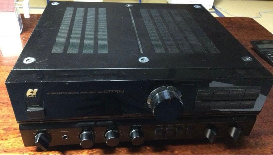 SANSUI AU-a777DG Alpha Integrated Amplifier Remote Serviced Fully Working Japan
