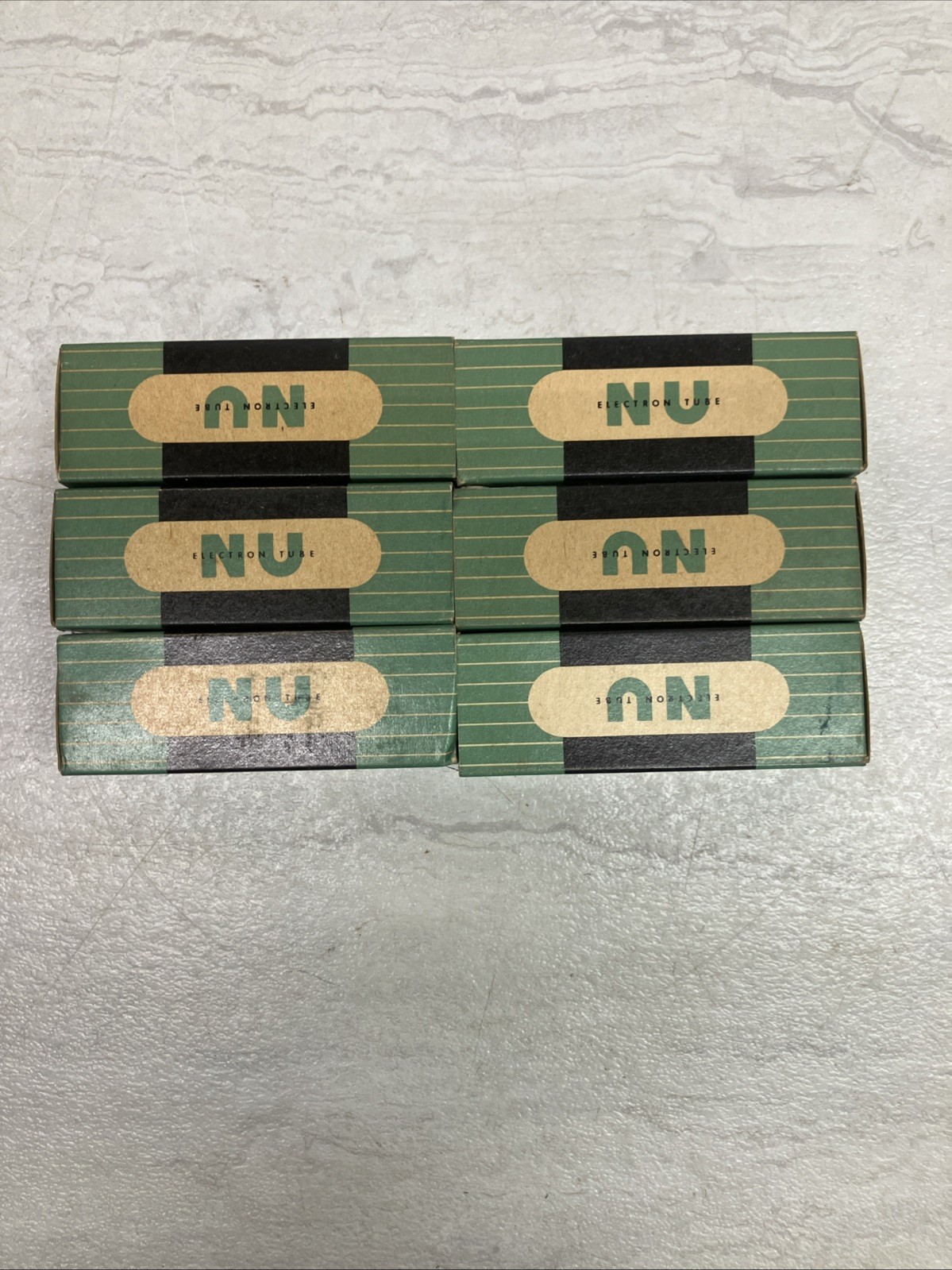 NU National Union Electron Tubes Original Box various tube #s LOT #108