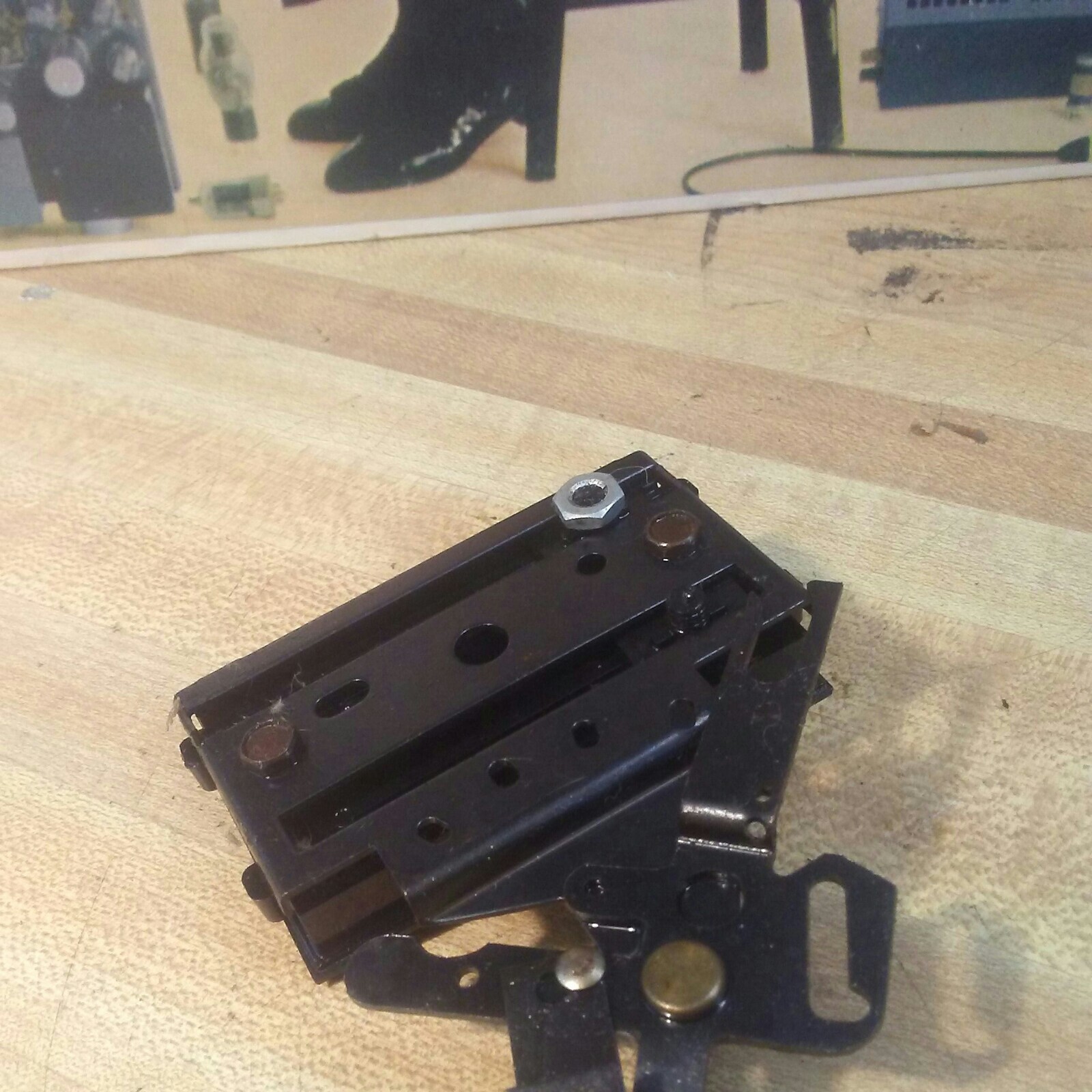 Zenith micro touch 2g record size and cue switch parts