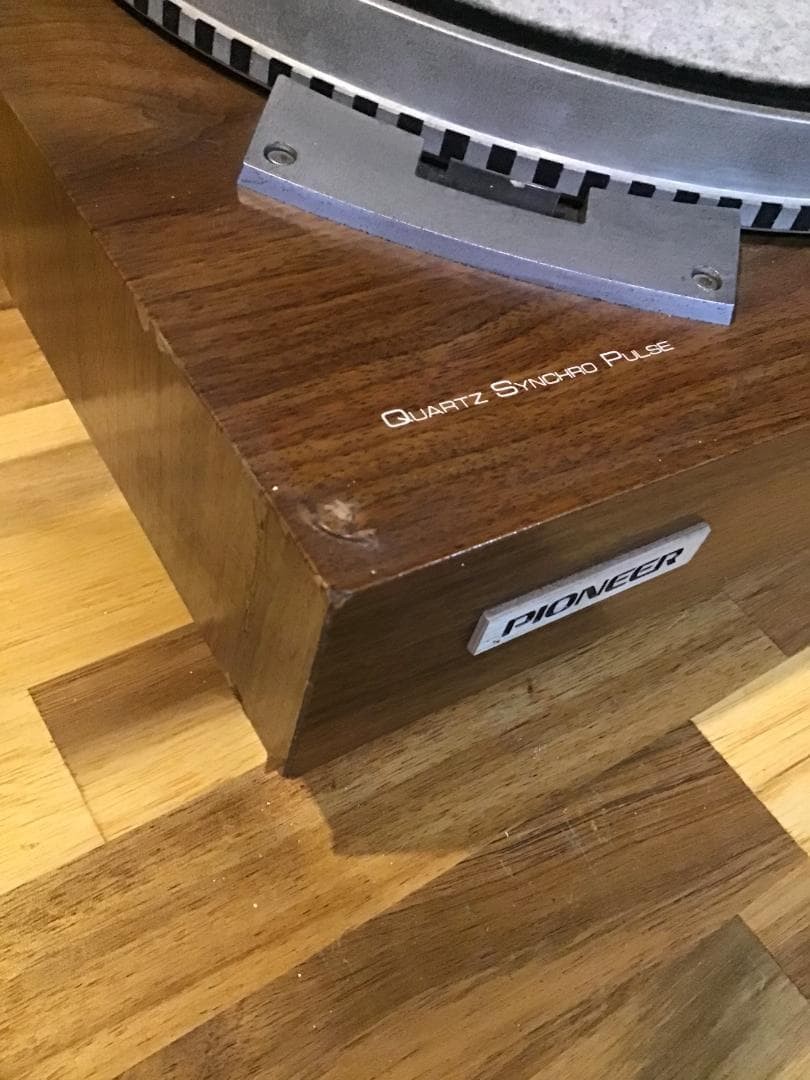 Pioneer XL-1550 Record Player Consumer Electronic Hobby Music Home Audio Brown