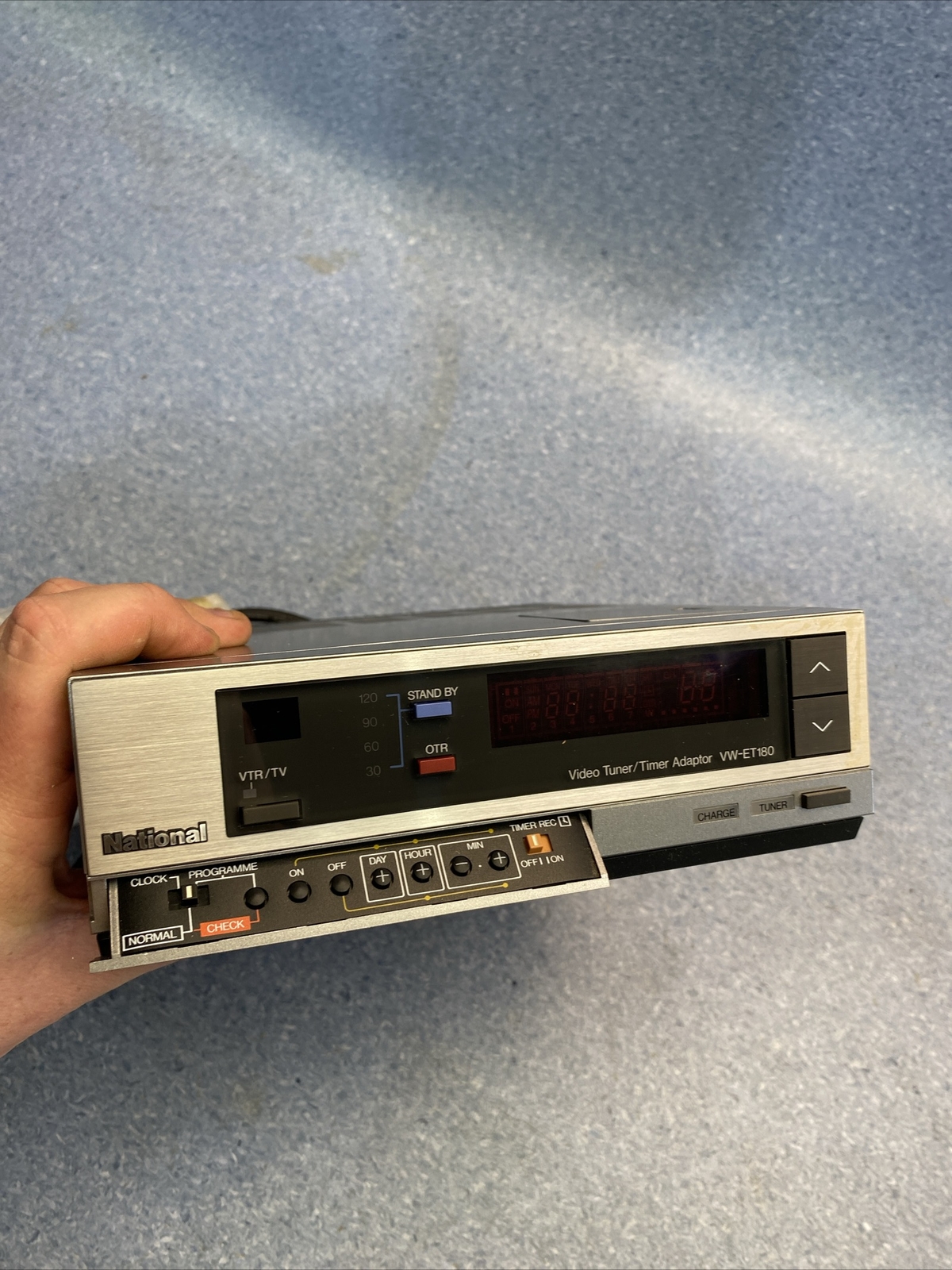 VINTAGE National Matsushita Panasonic STYLE Video Tuner Timer VW-ET180 Untested