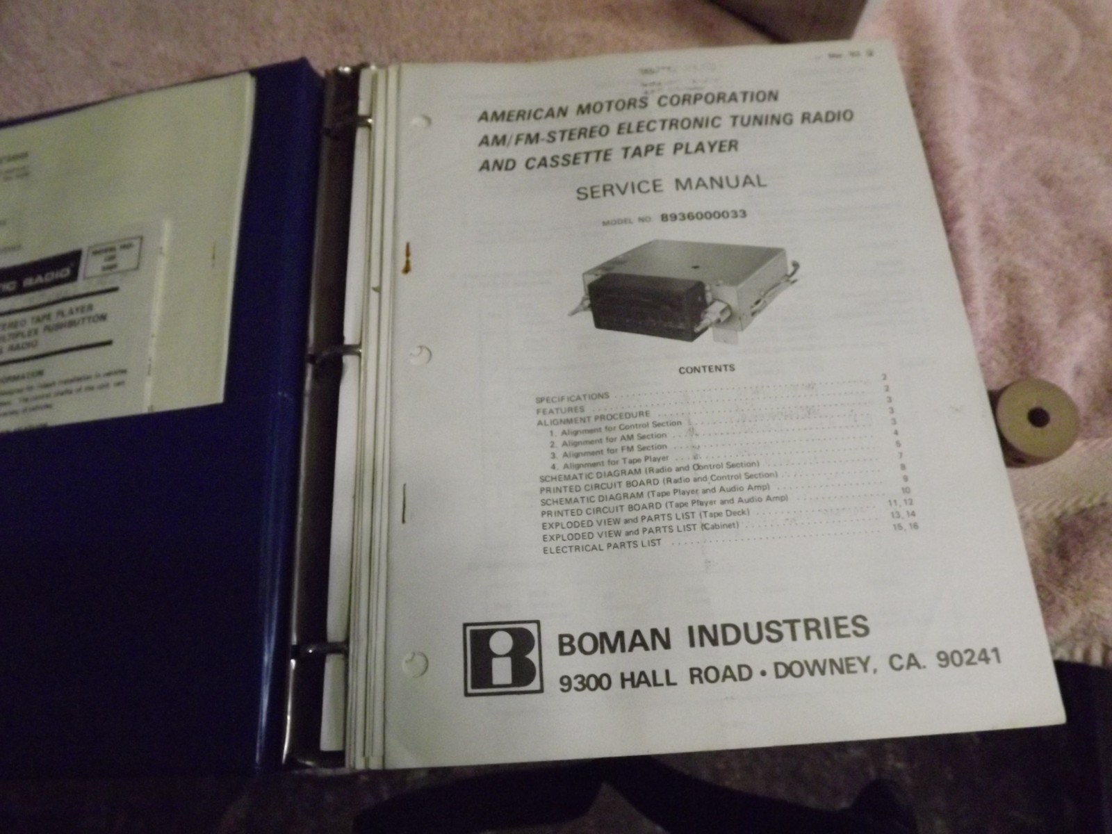 Boman auto sound manuals