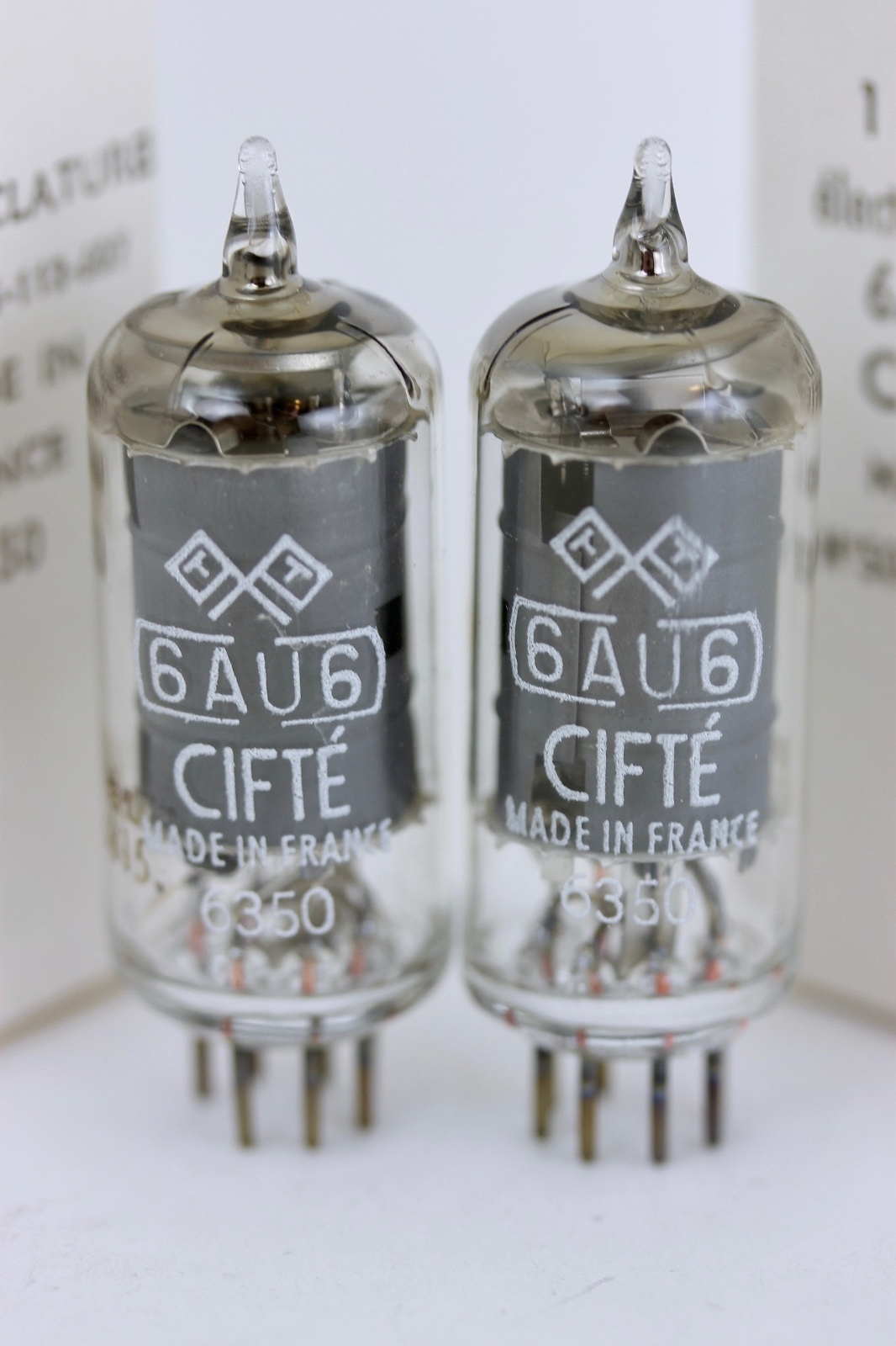 NOS 6AU6 EF94 LOW-NOISE CIFTE FRANCE Tube for McINTOSH MR Sony C37A Altec 21