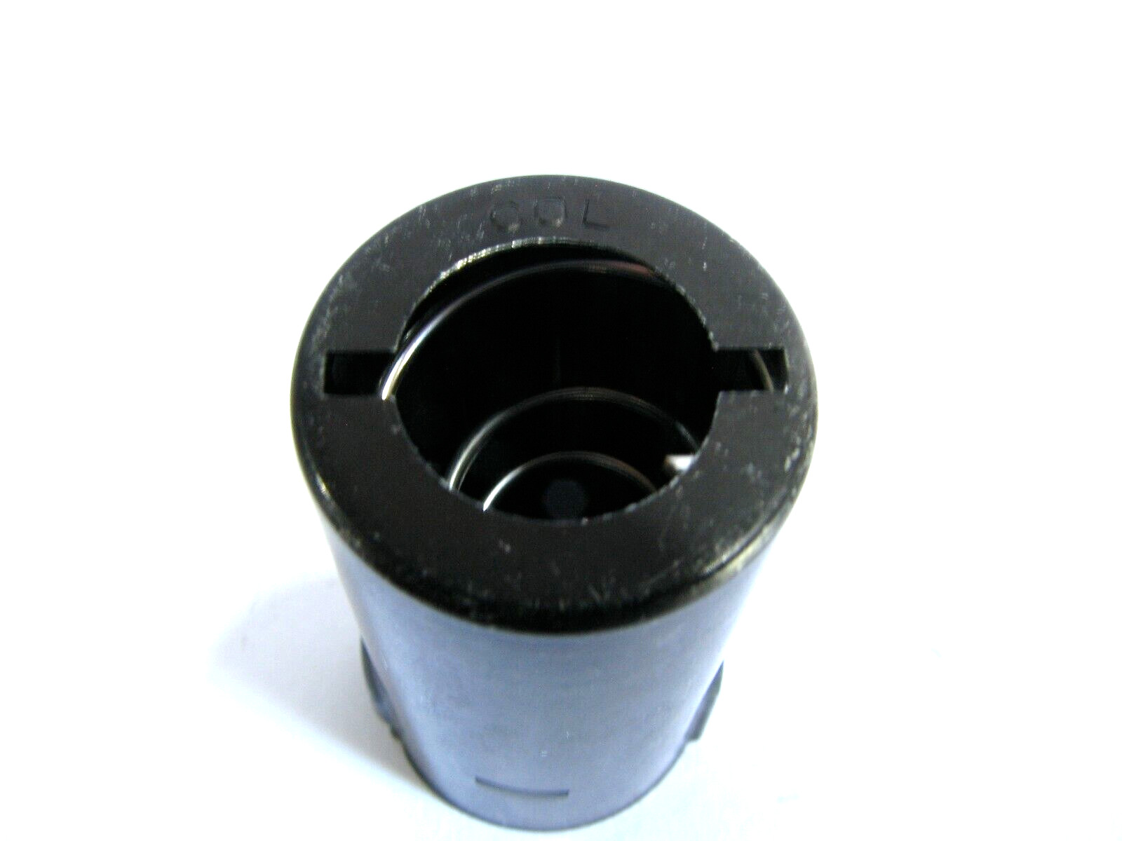Collins J-Slot w/Spring BLACK Tube Shield fits ECC803S 6DJ8 McIntosh C22 C11 C20