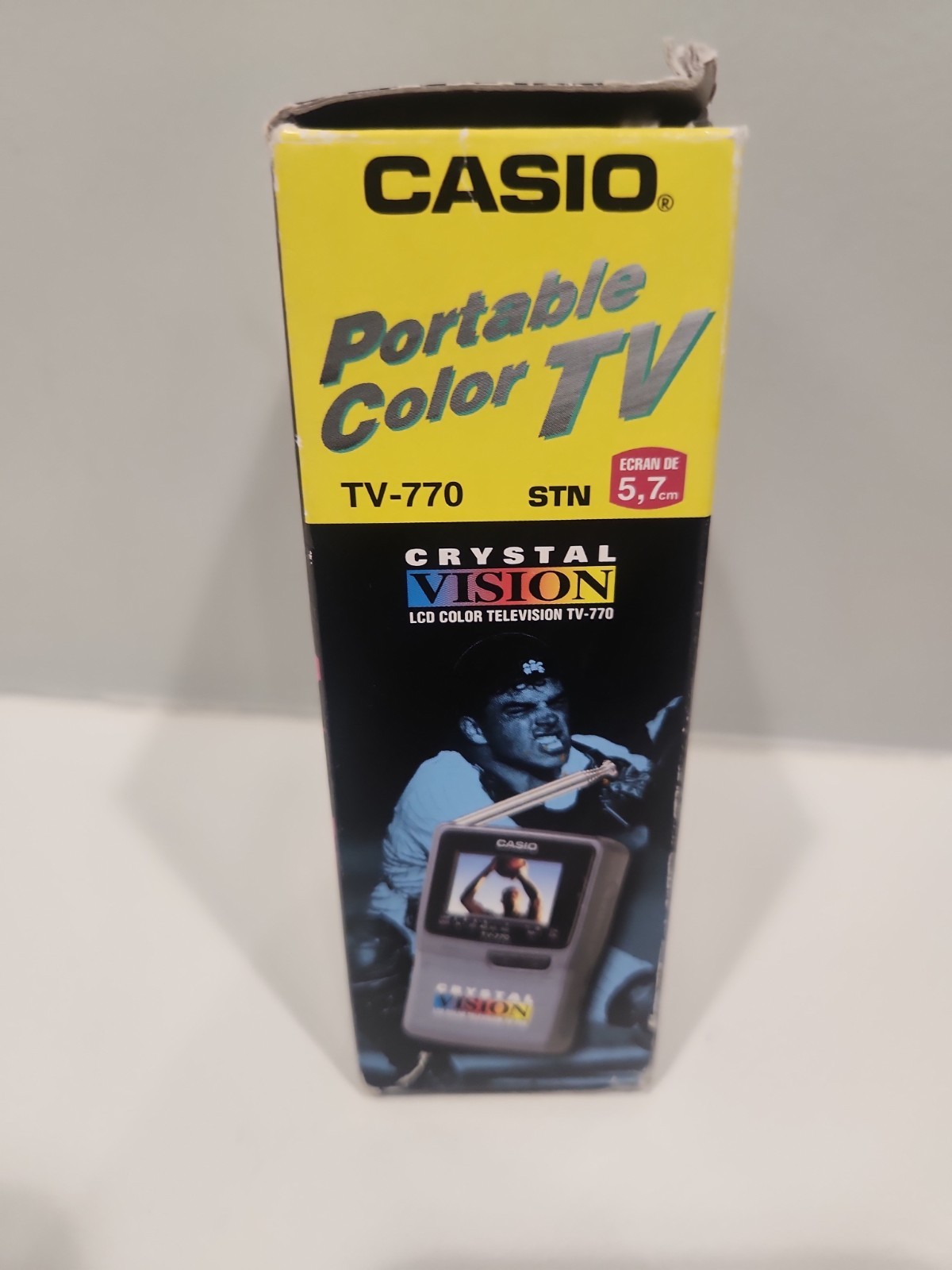 CASIO 2.3″ Portable COLOR TV Model 770 TELEVISION CRYSTAL New Open Box. 22