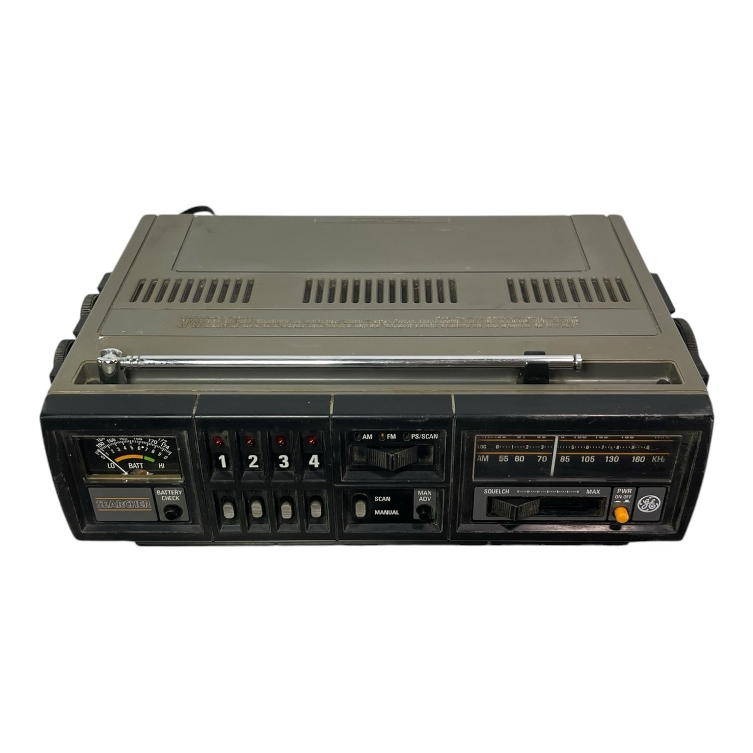 1975 GE The Searcher Model 7-2995A, AM/FM Radio/Scanner, Radio Works, Scanner?