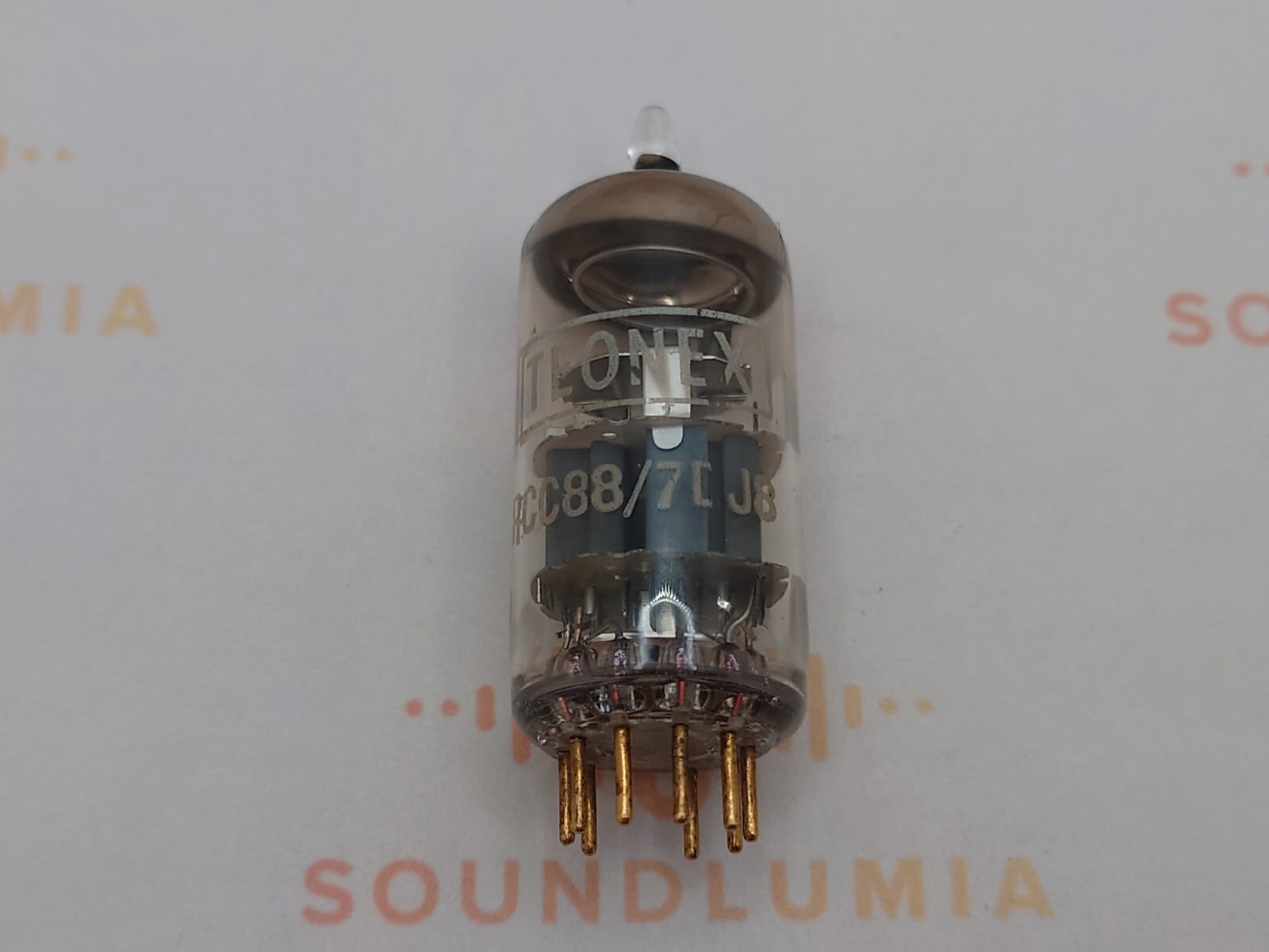 1x Philips PCC88 7DJ8 O-getter – Teonex Label – Heerlen, Netherlands 1962