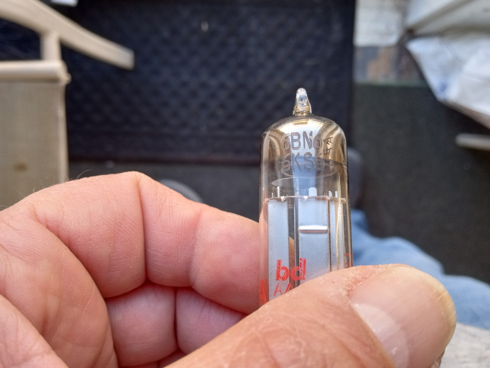 Nos SYLVANIA 6BN6 6KS6 Vacuum Tube TESTED