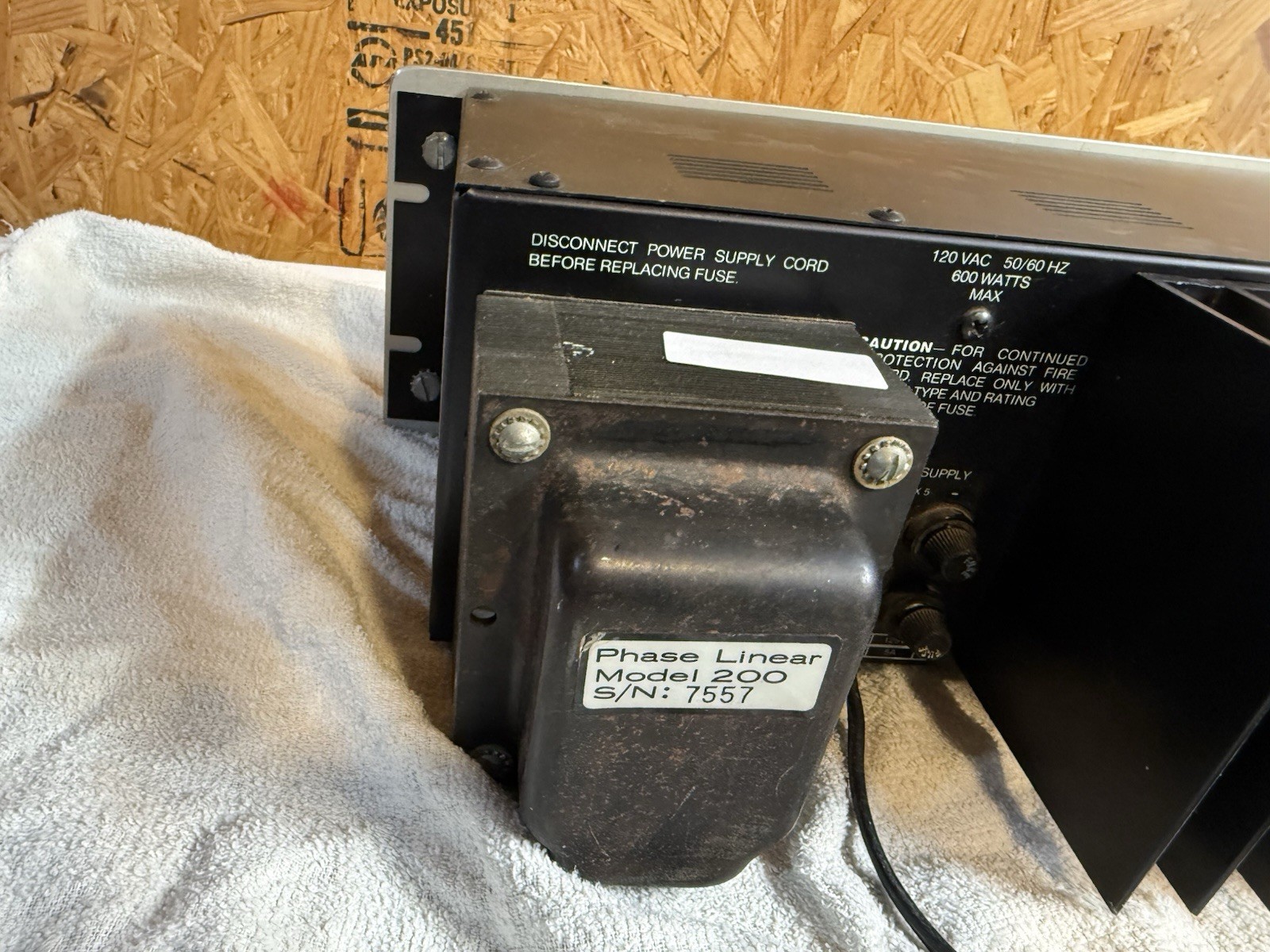 Phase Linear 200 Series Two Power Amplifier