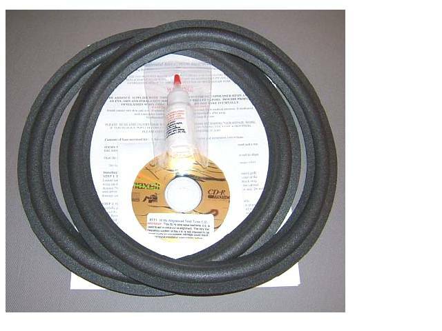 JBL L112A, 122A, 128H, 128H1, L65, L212 Foam Surround Woofer Repair 12″ Kit