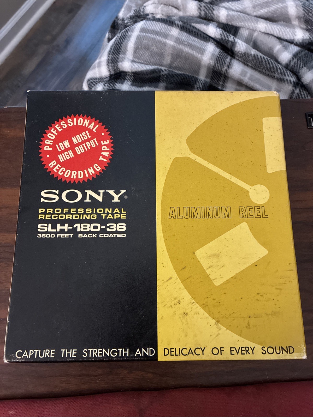 Vintage Sony SLH-180-36 10.5” Reel Tape Aluminum Reel Bob Dylan Fogelberg