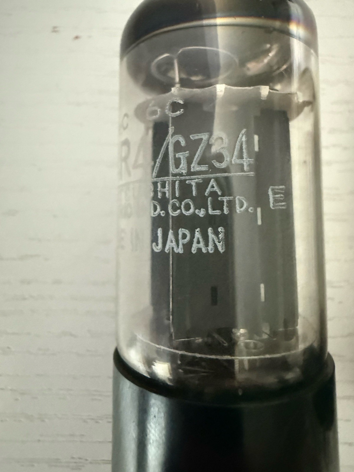 GZ34 tube 5AR4 Matsushita Matched Pair