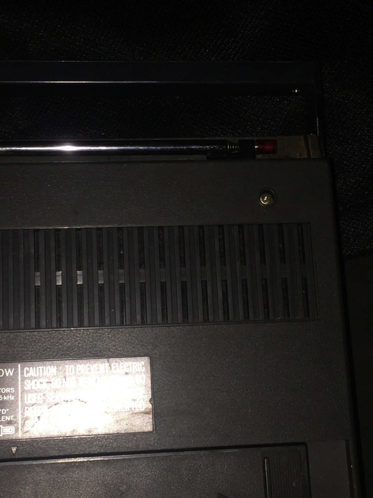 Vintage SONY 2band Radio Model No TFM-87000 Am/Fm Antenna